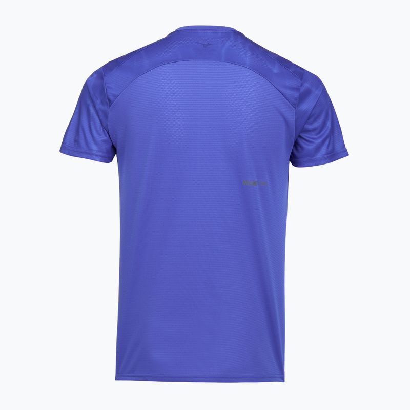 Herren-Laufshirt Mizuno Trail Graphic Tee dazzling blue 2