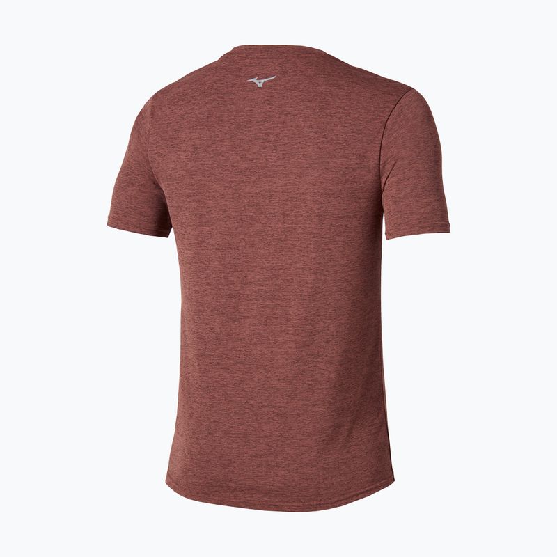 Herren-Laufshirt Mizuno Core Runbird Tee copper brown 2