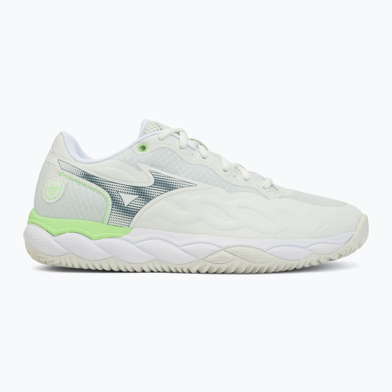 Damen Padel-Schuhe Mizuno Wave Enforce Court Padel phantom green/white/glowing ap 2