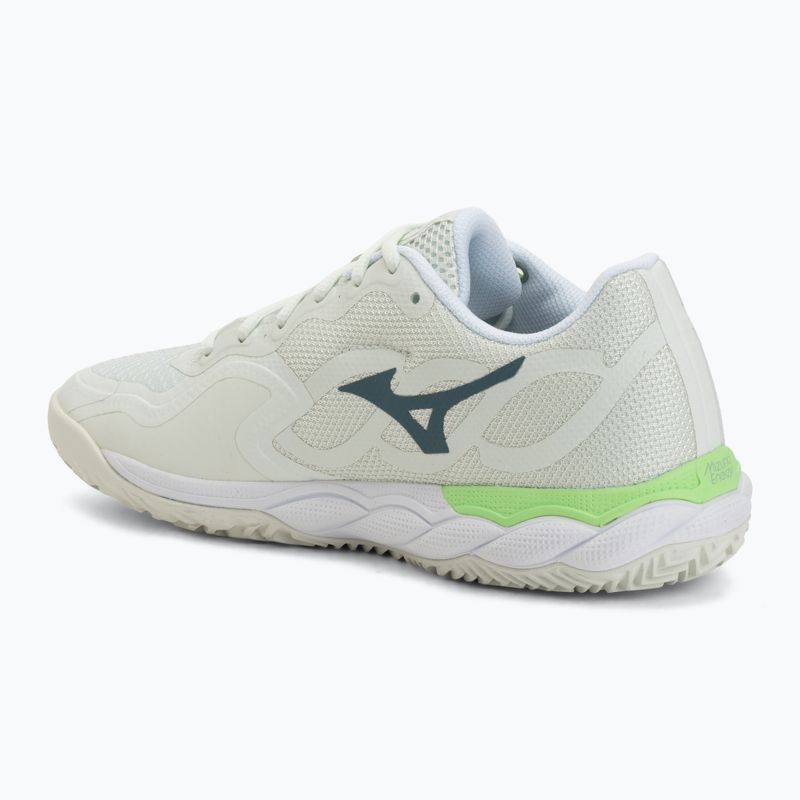 Damen Padel-Schuhe Mizuno Wave Enforce Court Padel phantom green/white/glowing ap 3