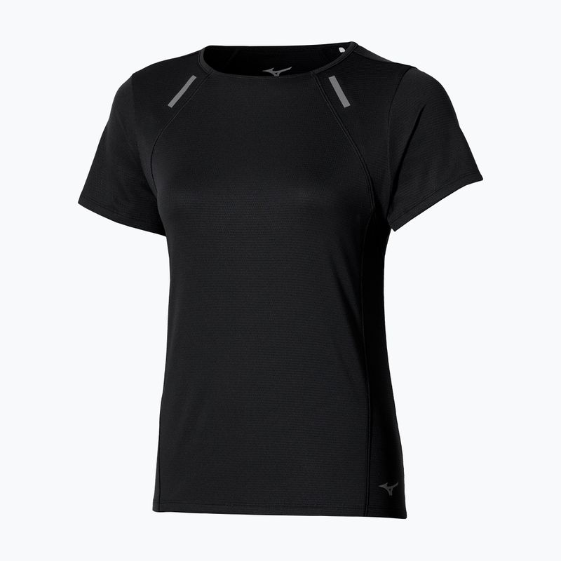 Damen-Laufshirt Mizuno Active DryAeroFlow Tee black 2