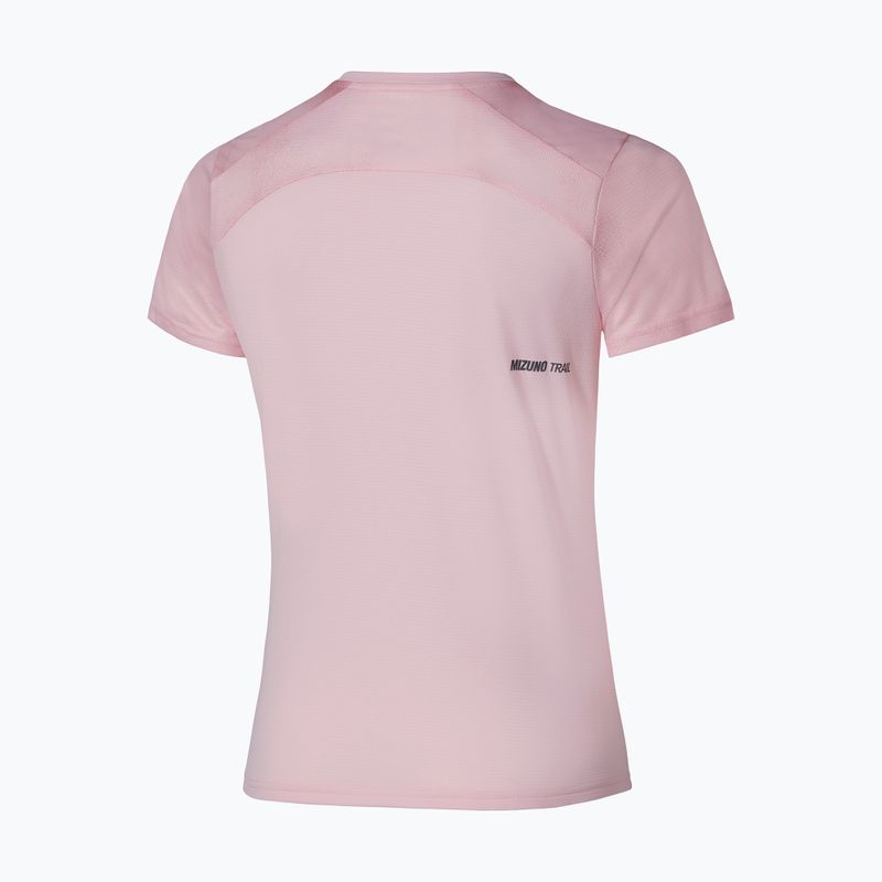 Damen-Laufshirt Mizuno Trail Graphic Tee pinkesque 2