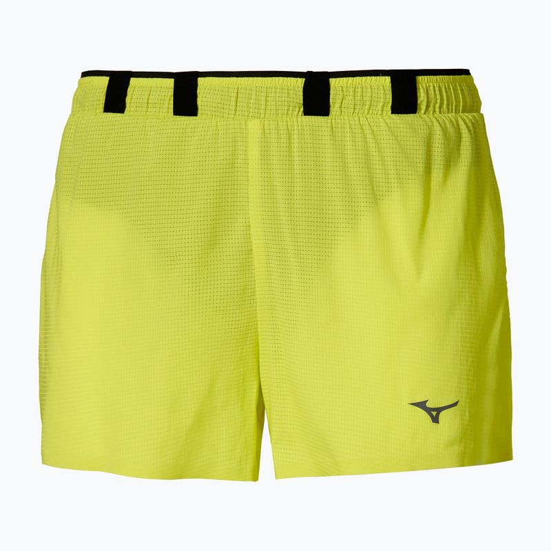 Herren-Laufshorts Mizuno Tech Light Split 1.5 lightning yellow
