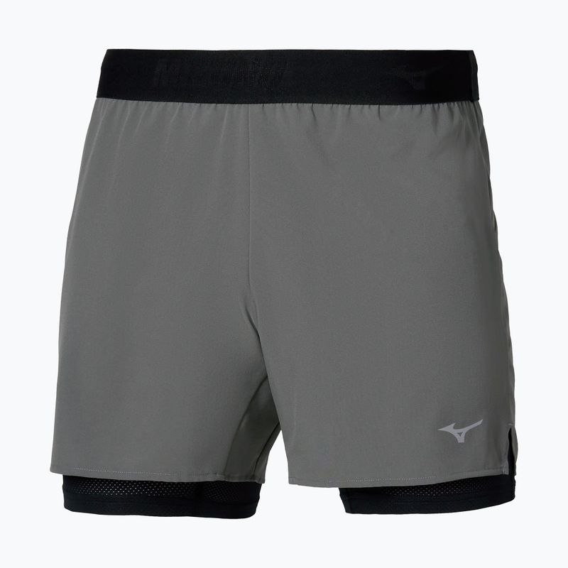 Herren-Laufshorts Mizuno Core 5.5 Inches 2in1 lava smoke 2