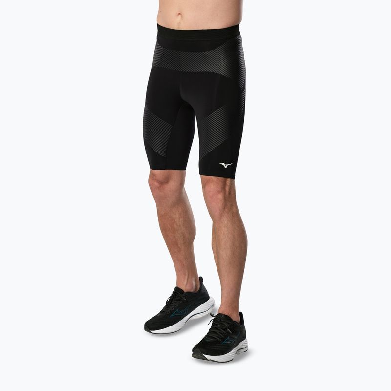 Herren-Laufshorts Mizuno Sonic Half black