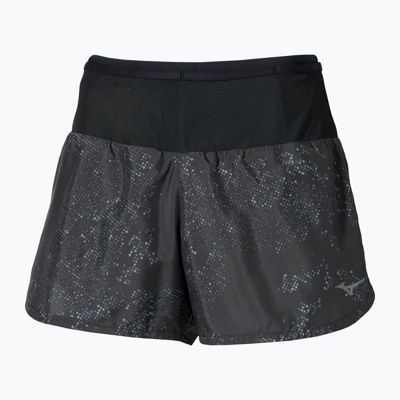 Damen-Laufshorts Mizuno Active Graphic Multi Pocket black 2