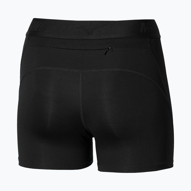 Damen-Laufshorts Mizuno Core Impulse Short black 3