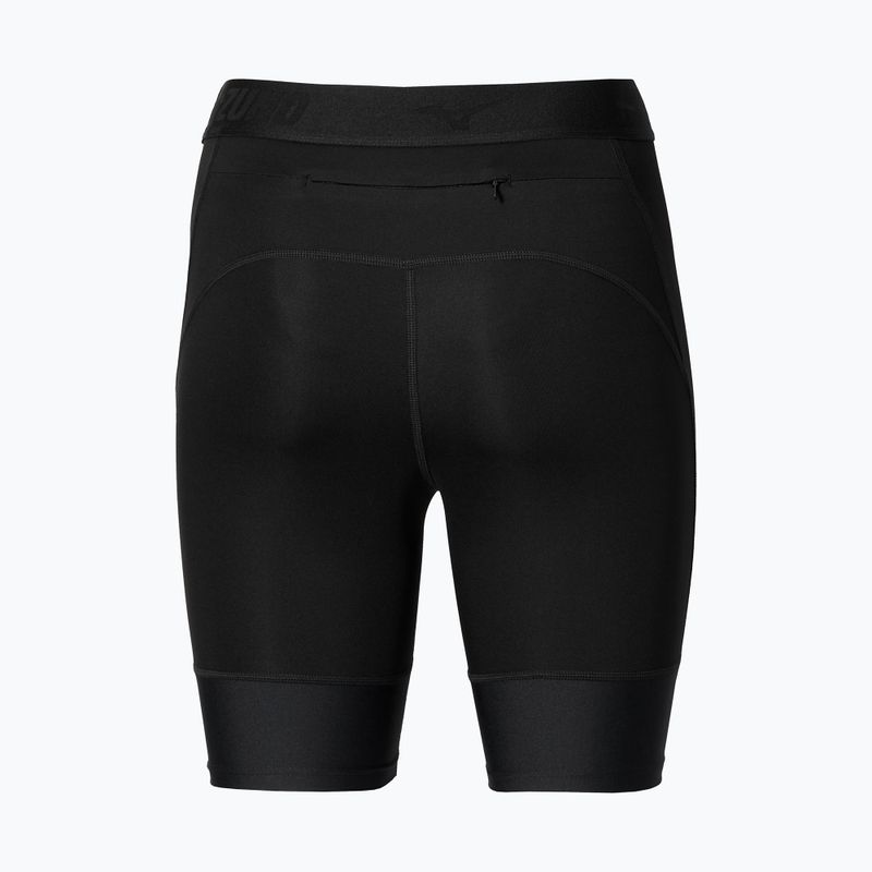 Damen-Laufshorts Mizuno Core Impulse Mid black 3