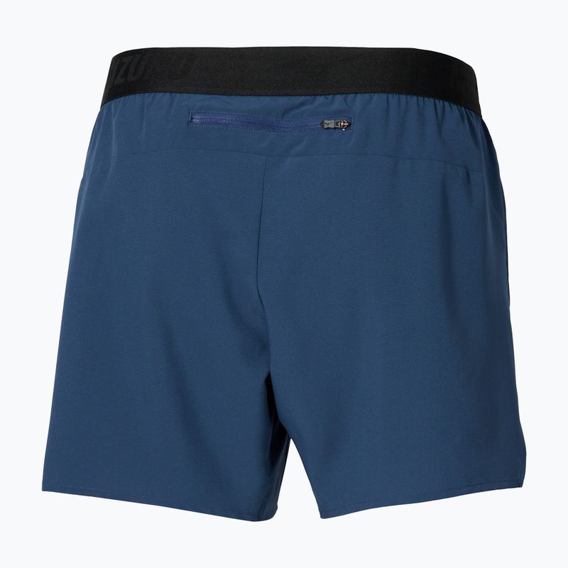 Damen-Laufshorts Mizuno Core 5.5 estate blue 3