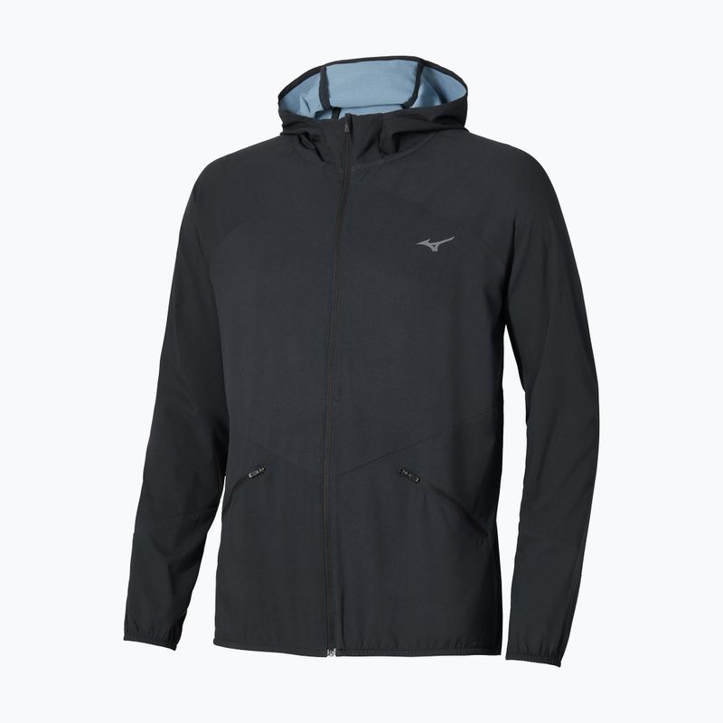 Herren-Laufjacke Mizuno Active Alpha Hooded black 2