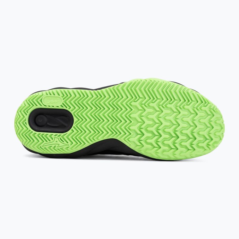 Padelschuhe Mizuno Wave Enforce Court Padel black/foliage green/glowing ap 4