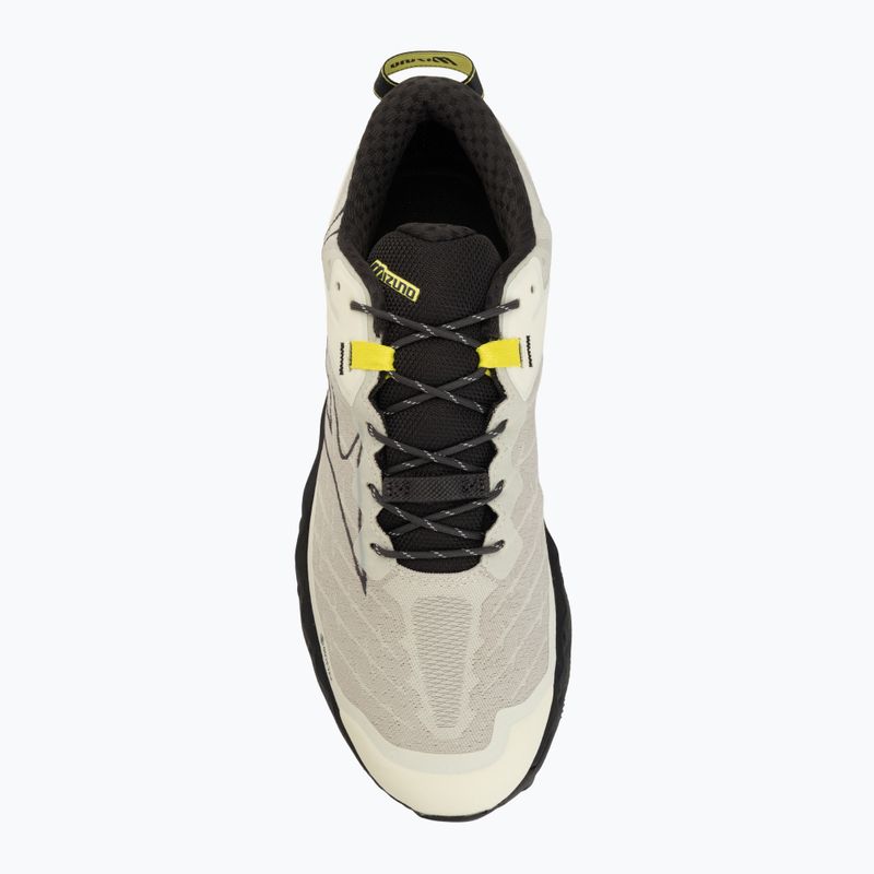 Schuhe Mizuno Wave Mujin LS Goe-Tex silver birch/black/sylvan green 5