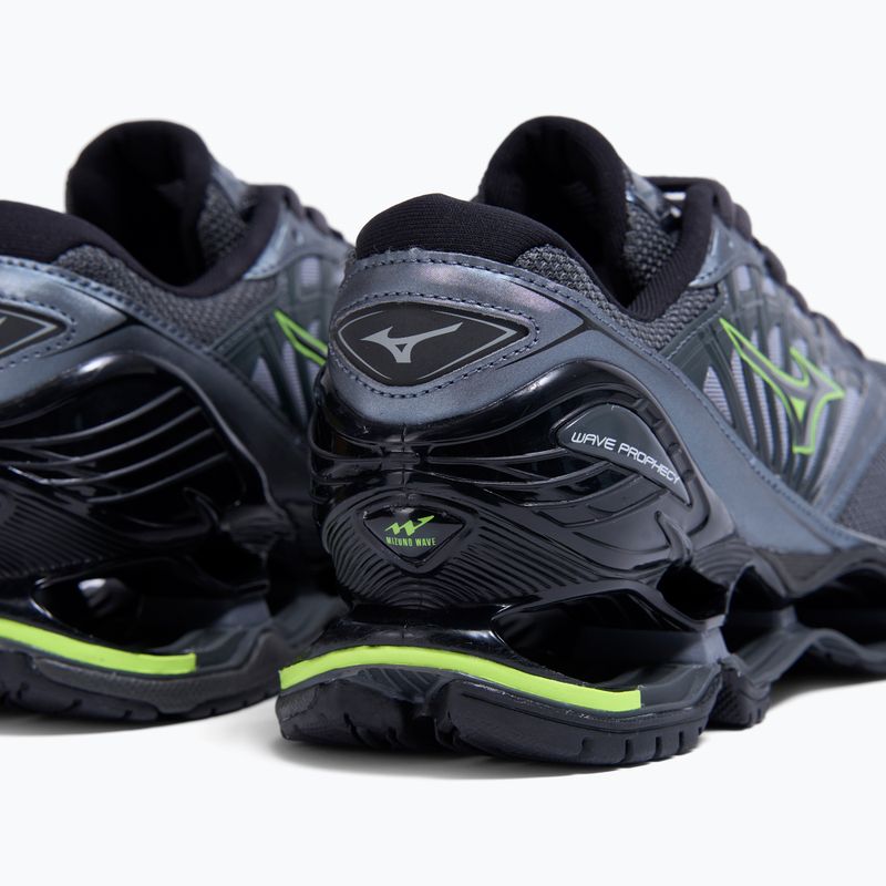 Schuhe Mizuno Wave Prophecy LS iron gate/iron gate/lightning yellow 4