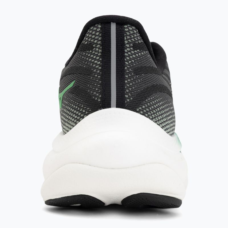 Herren-Laufschuhe Mizuno Wave Sky 9 black/goblin green/alpine green 6