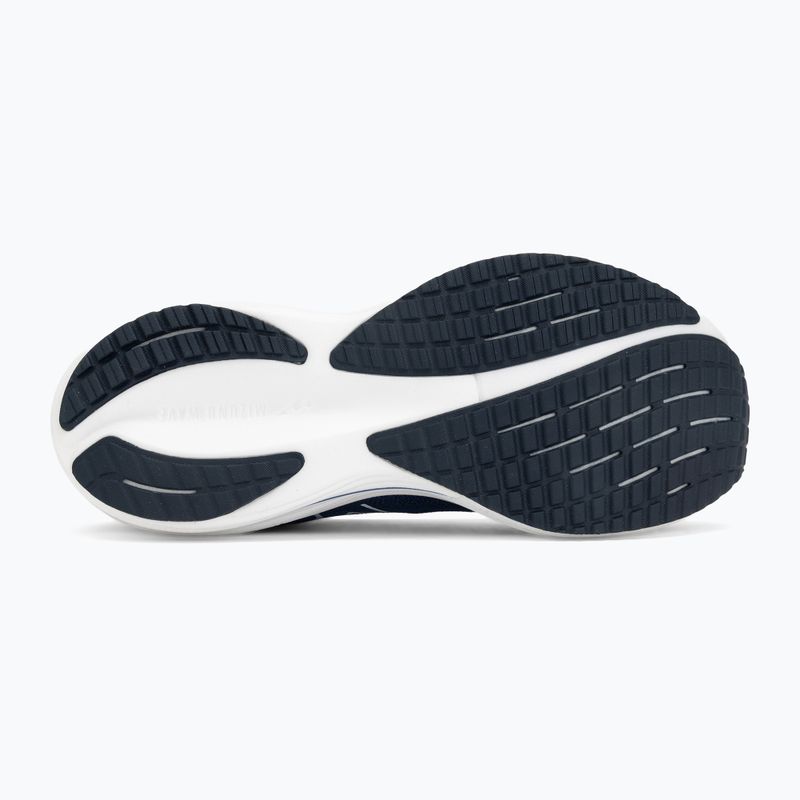 Herren-Laufschuhe Mizuno Wave Rider 29 estate blue/white/lightning yellow 4