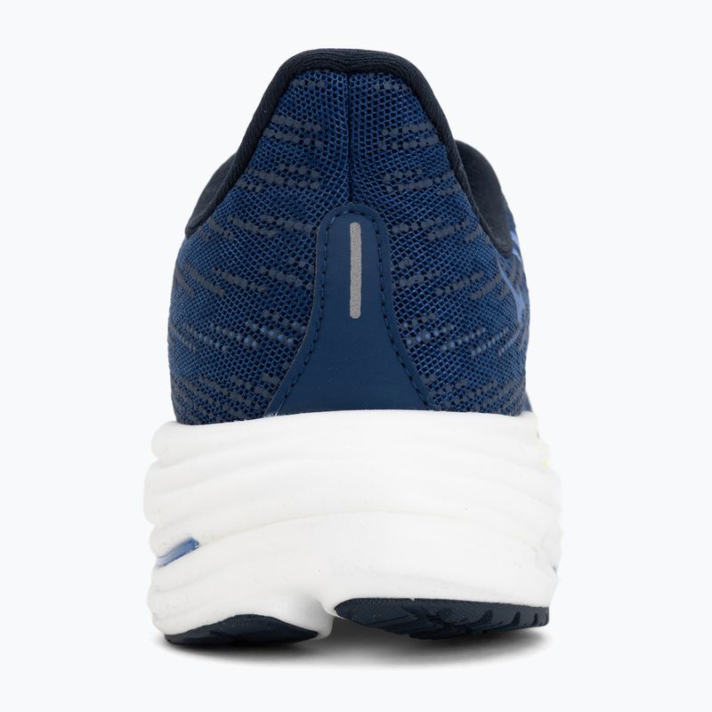 Herren-Laufschuhe Mizuno Wave Rider 29 estate blue/white/lightning yellow 6