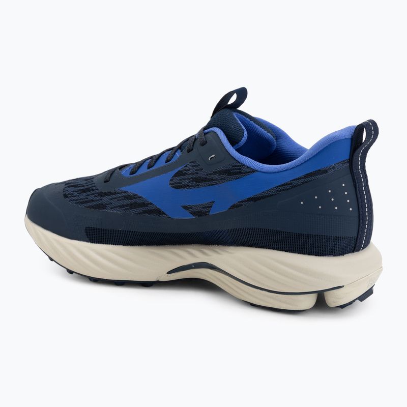 Herren-Laufschuhe Mizuno Wave Rider TT 3 dress blues/dazzling blue/lightning yellow 3