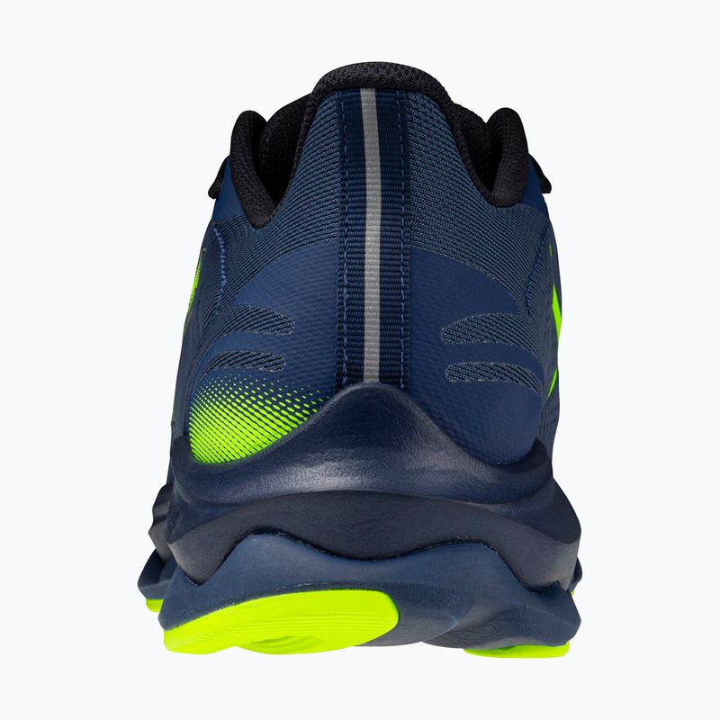 Herren-Laufschuhe Mizuno Wave Serene 2 GTX estate blue/lightning yellow 10