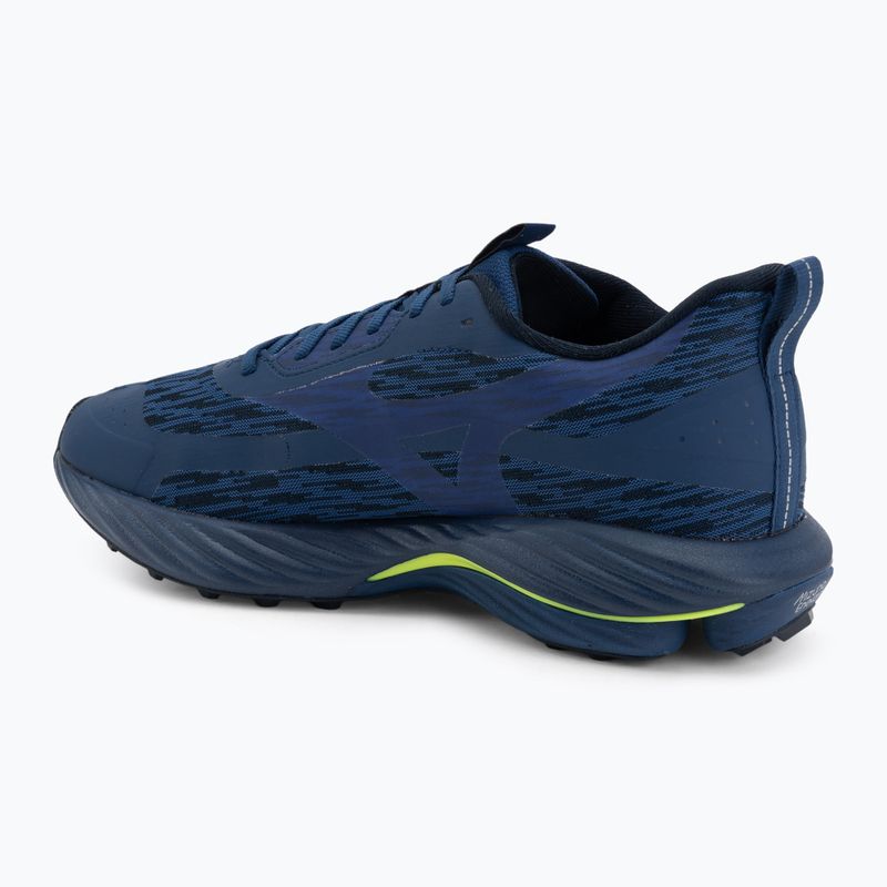 Herren-Laufschuhe Mizuno Wave Rider GTX 3 estate blue/dazzling blue/lightning yellow 3
