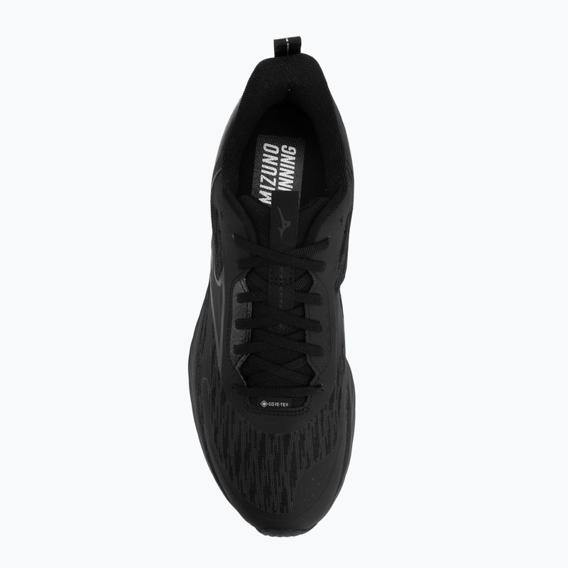 Herren-Laufschuhe Mizuno Wave Rider GTX 3 black/black/black sand 5