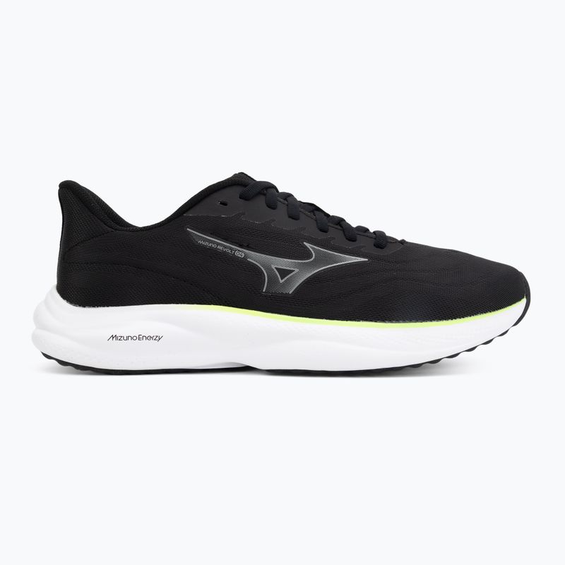 Herren-Laufschuhe Mizuno Revolt 4 black/ultimate gray/glowing apple 2