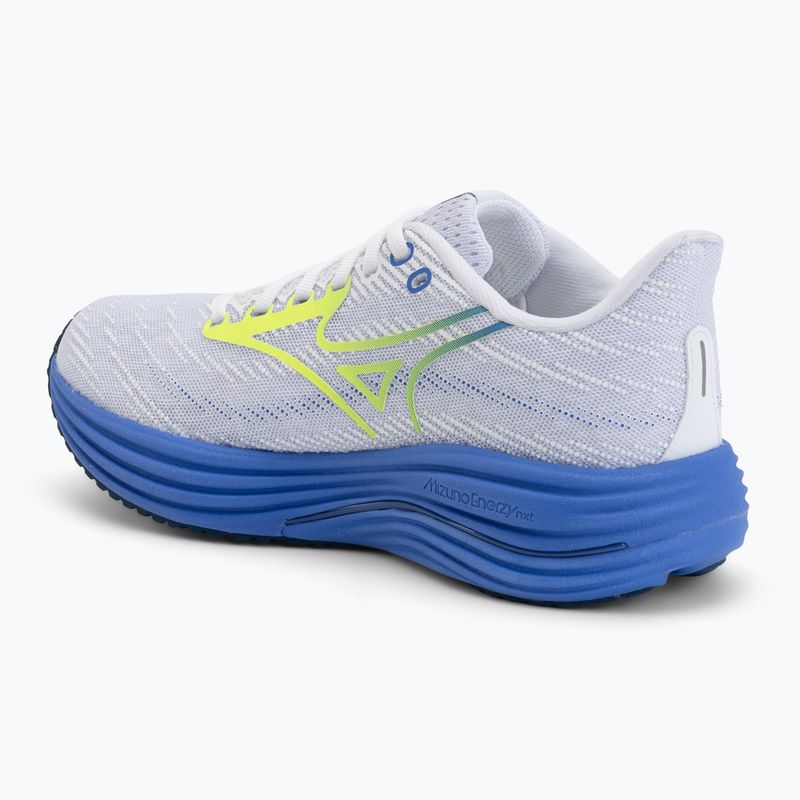 Damen-Laufschuhe Mizuno Wave Rider 29 white/lightning yellow/ultramarine 3
