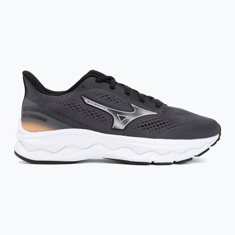 Laufschuhe Damen Mizuno Wave Serene 2 iron gate/silver/papaya 2