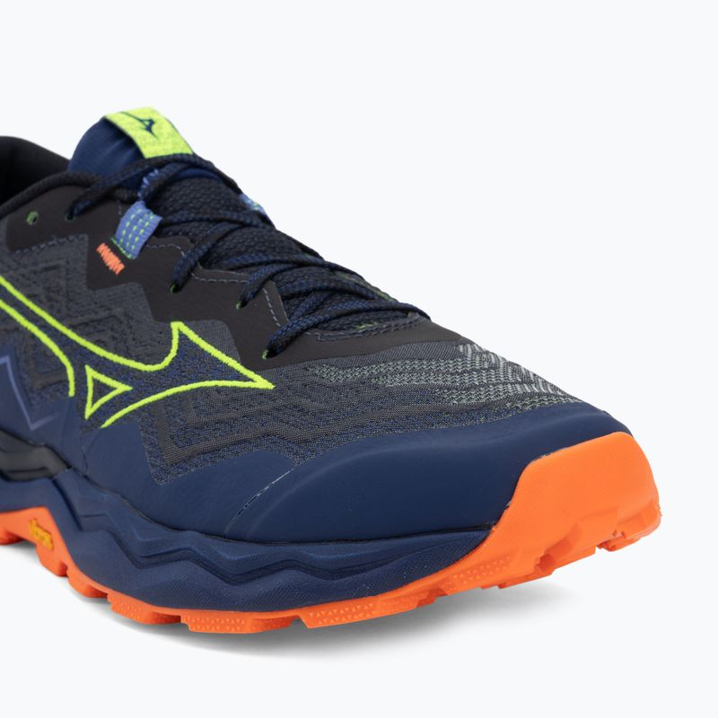 Herren-Laufschuhe Mizuno Wave Daichi 9 estate blue/lightning yellow 7