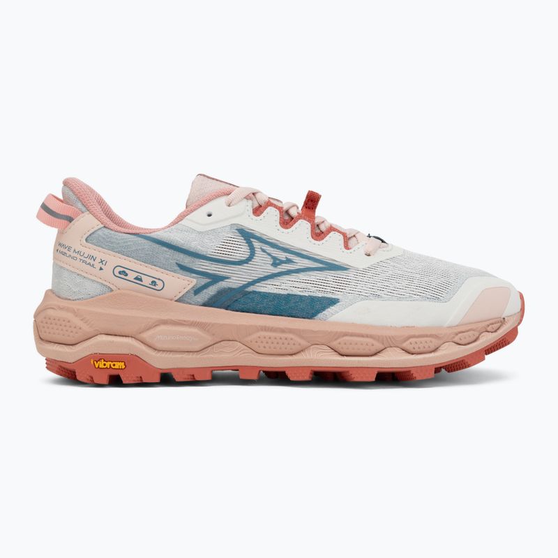 Damen-Laufschuhe Mizuno Wave Mujin 11 snow white/larkspur/faded rode 2