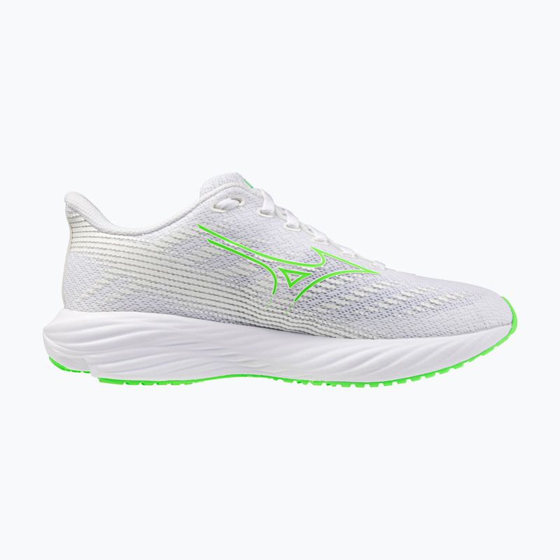 Kinder-Laufschuhe Mizuno Enerzy Rider Jr white/glowing apple 2