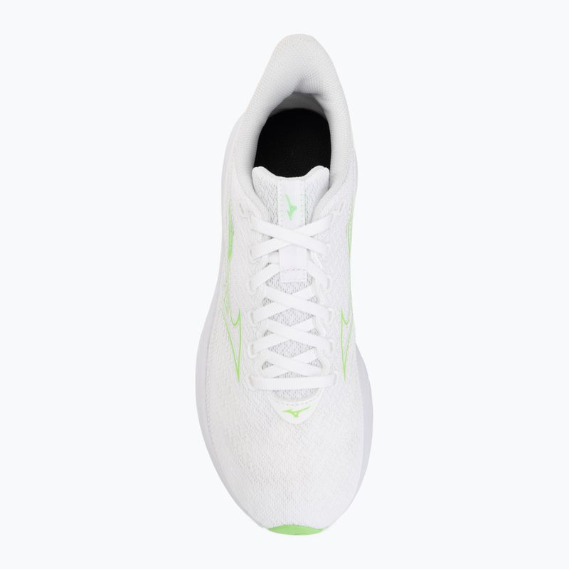 Kinder-Laufschuhe Mizuno Enerzy Rider Jr white/glowing apple 5