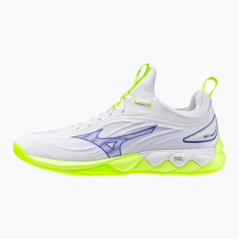 Volleyballschuhe Mizuno Wave Luminous 3 white/lightning yellow/dazzling blue