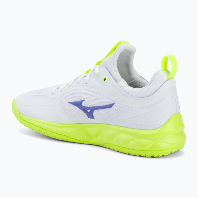 Volleyballschuhe Mizuno Wave Luminous 3 white/lightning yellow/dazzling blue 3