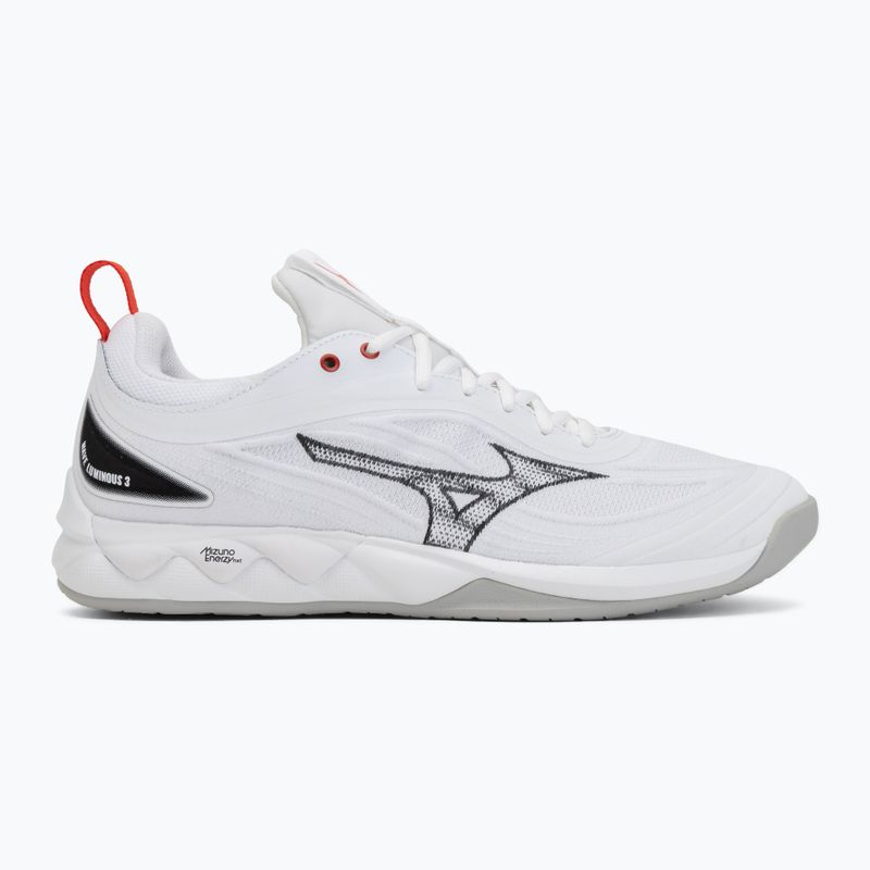 Volleyballschuhe Mizuno Wave Luminous 3 White/Black/Fiery Red 2