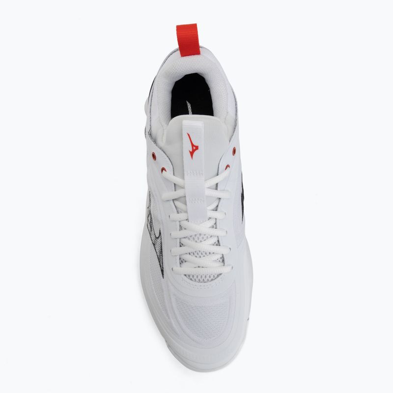 Volleyballschuhe Mizuno Wave Luminous 3 White/Black/Fiery Red 5