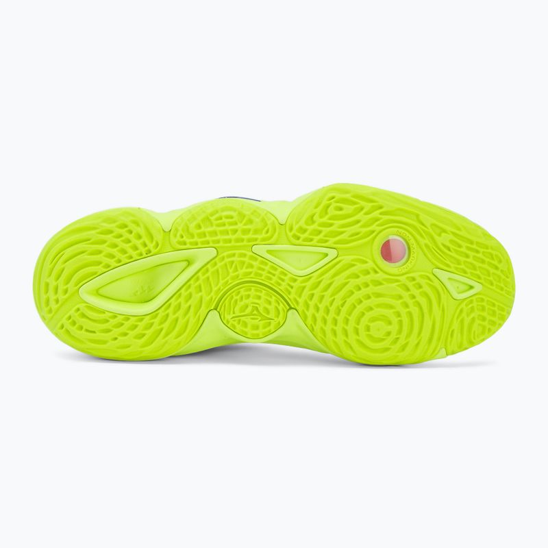 Volleyballschuhe Mizuno Wave Momentum Elite white/lightning yellow/dazzling blue 4