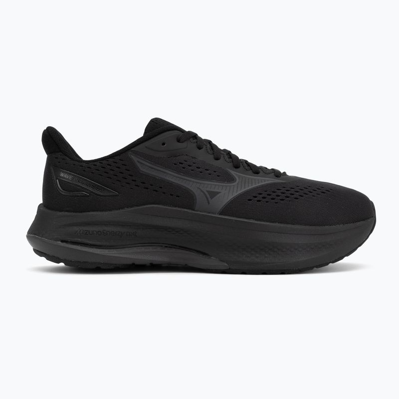 Herren-Laufschuhe Mizuno Wave Inspire 22 Wide black/black sand/black 2