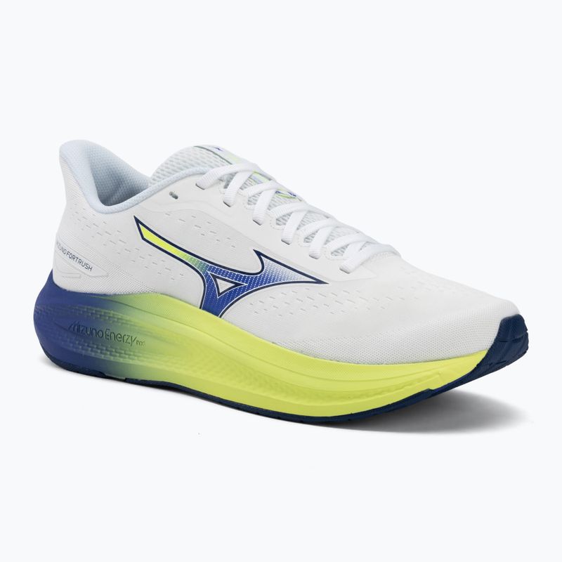 Herren Laufschuhe Mizuno Fortrush white/estate blue/lightning yellow