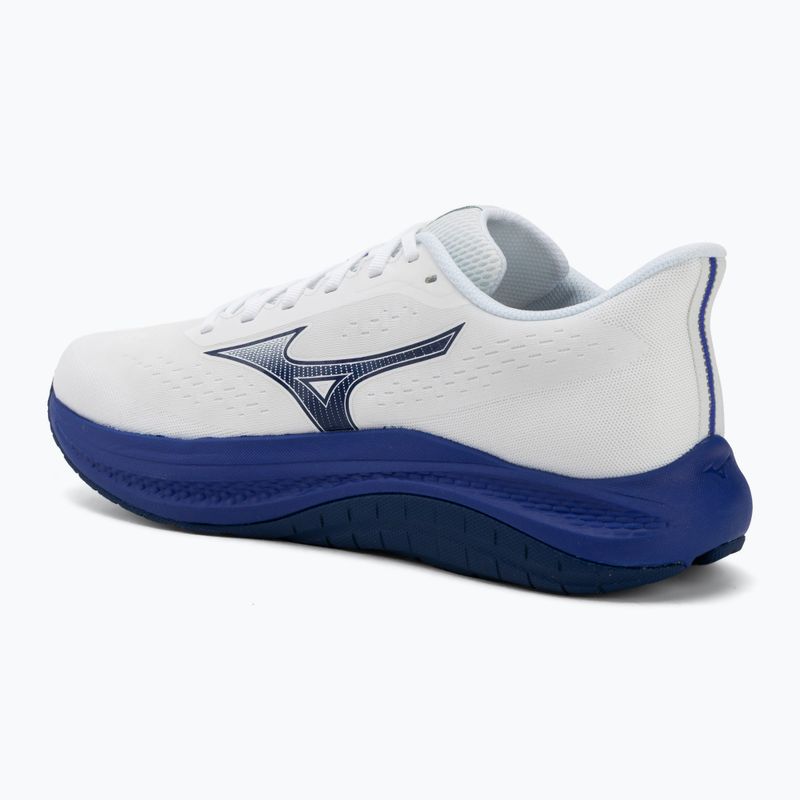 Herren Laufschuhe Mizuno Fortrush white/estate blue/lightning yellow 3