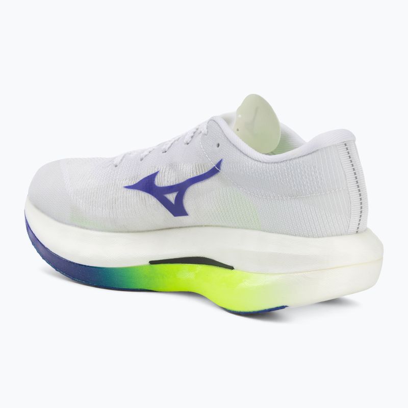 Laufschuhe Mizuno Hyperwarp Pro dazzling blue/white/surf the web 3