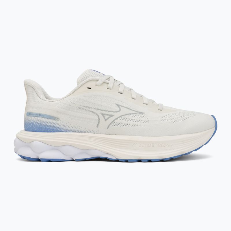 Damen-Laufschuhe Mizuno Wave Skyrise 7 Snow White/Ultramarine 2