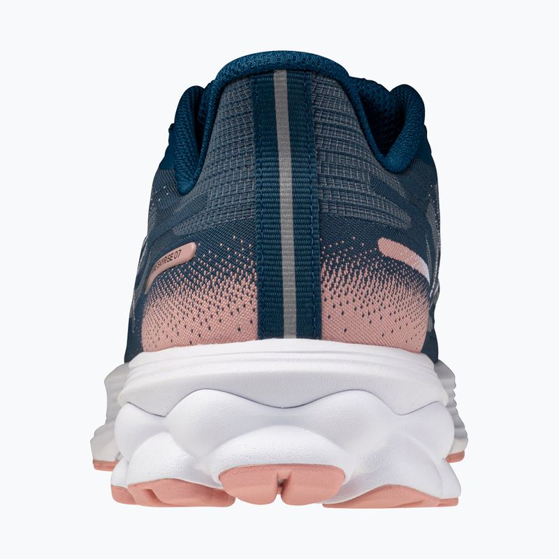Damen-Laufschuhe Mizuno Wave Skyrise 7 sailor blue/white/rose elegance 3
