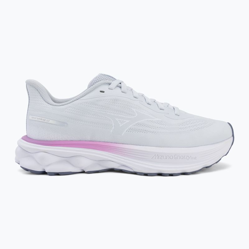 Damen-Laufschuhe Mizuno Wave Skyrise 7 ancient water/white/first bloom 2