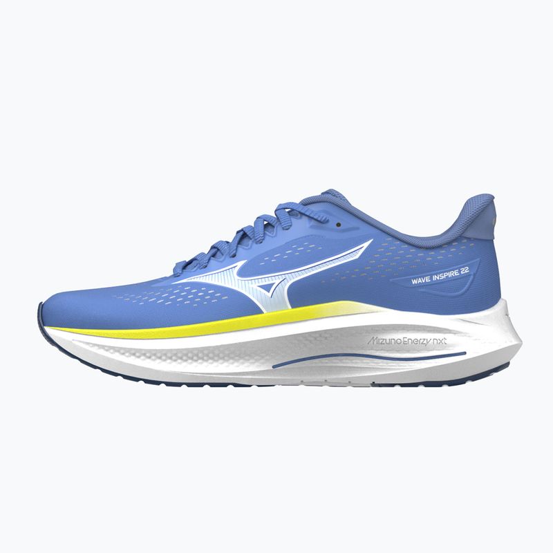 Damen-Laufschuhe Mizuno Wave Inspire 22 ultramarine/white/lightning yellow 8