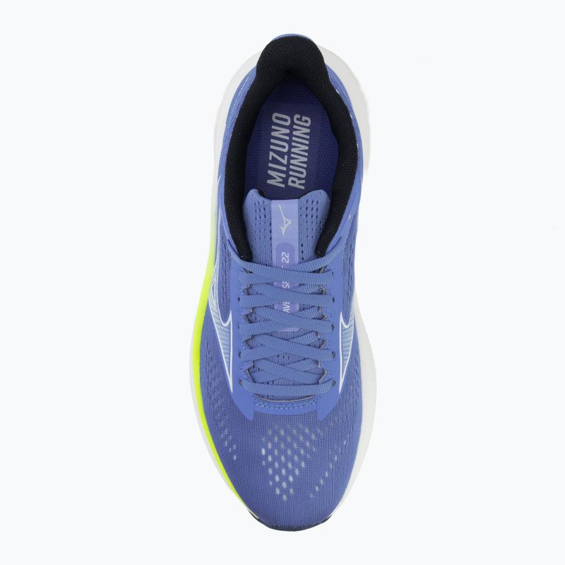 Damen-Laufschuhe Mizuno Wave Inspire 22 ultramarine/white/lightning yellow 5