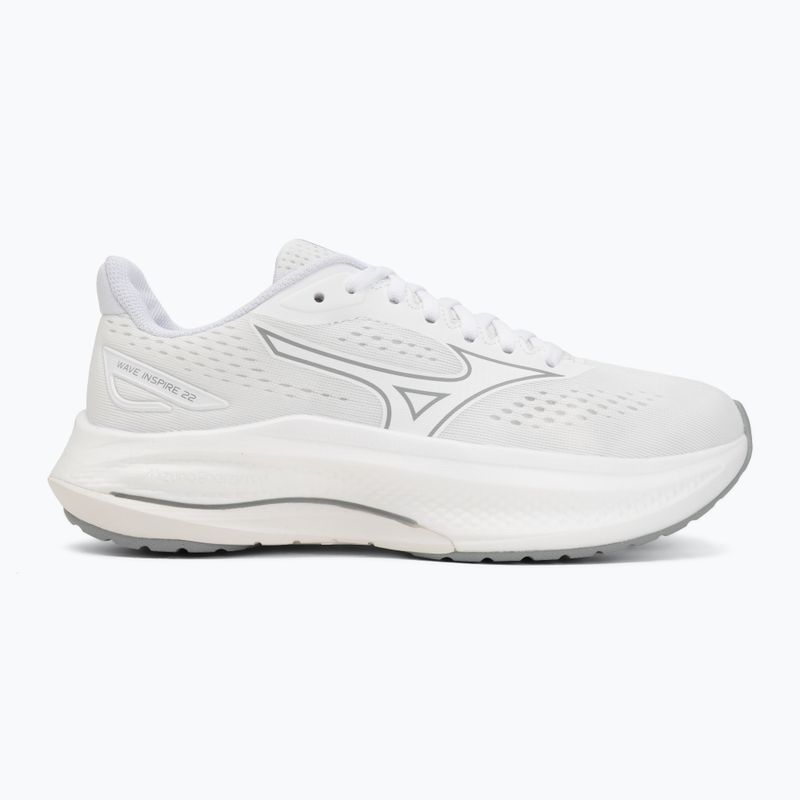 Damen-Laufschuhe Mizuno Wave Inspire 22 white/white/harbor mist 2