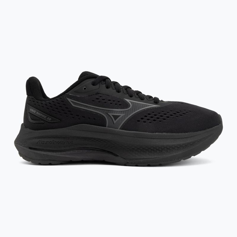 Laufschuhe für Damen Mizuno Wave Inspire 22 D black/black sand/black 2