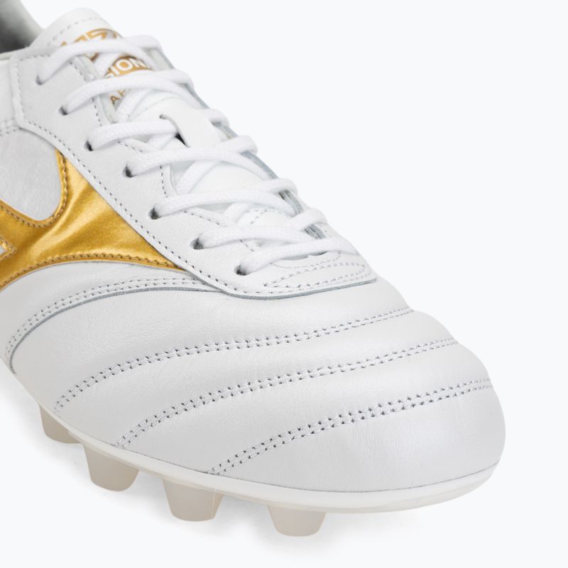 Fußballschuhe Mizuno Morelia II Japan FG white/football gold/galaxy silver 7