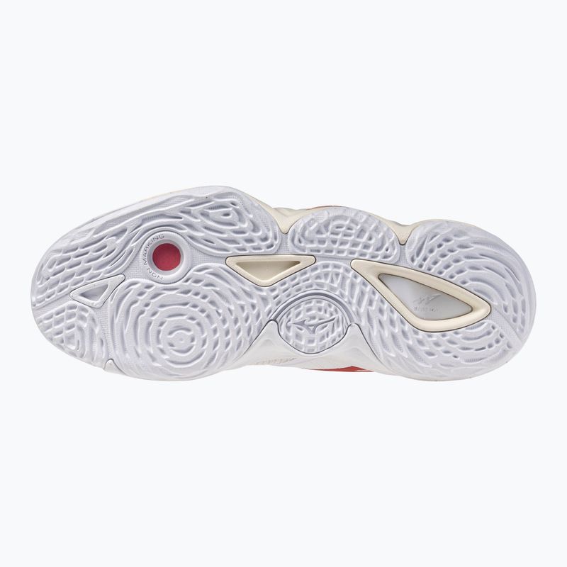 Damen-Volleyballschuhe  Mizuno Wave Momentum Elite Mid white/rose elegance/lava falls 2