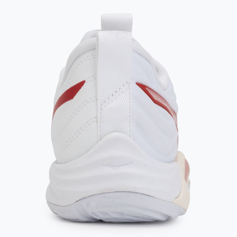 Damen-Volleyballschuhe Mizuno Wave Momentum Elite white/rose elegance/lava falls 6